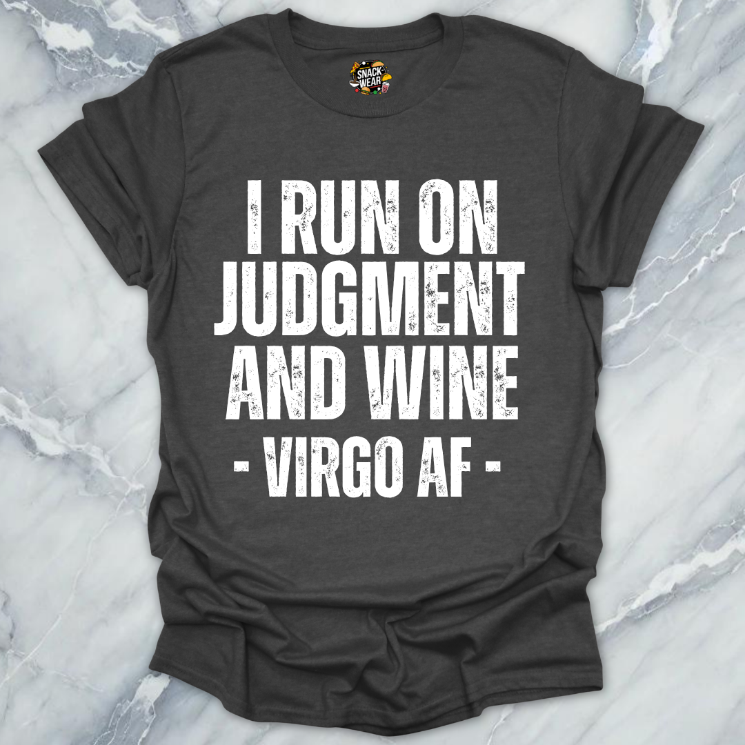 Judgment And Wine Virgo T-Shirt
