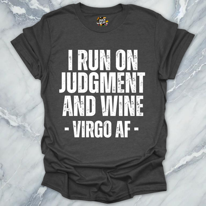 Judgment And Wine Virgo T-Shirt