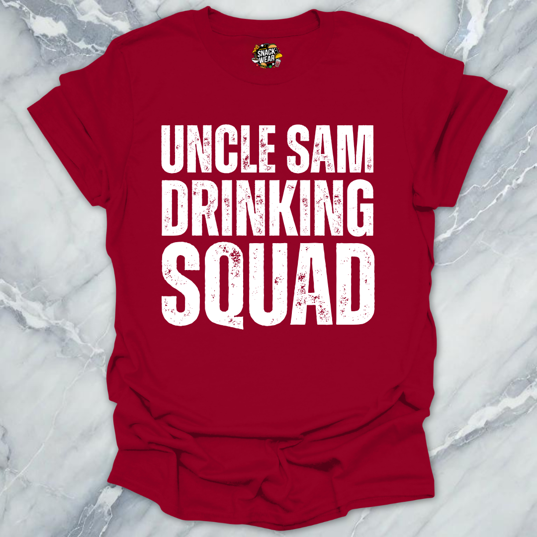 Uncle Sam Drinking Squad T-Shirt