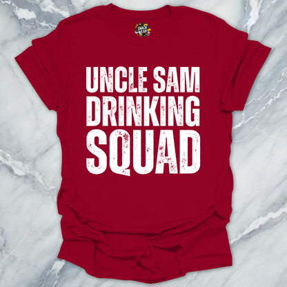 Uncle Sam Drinking Squad T-Shirt