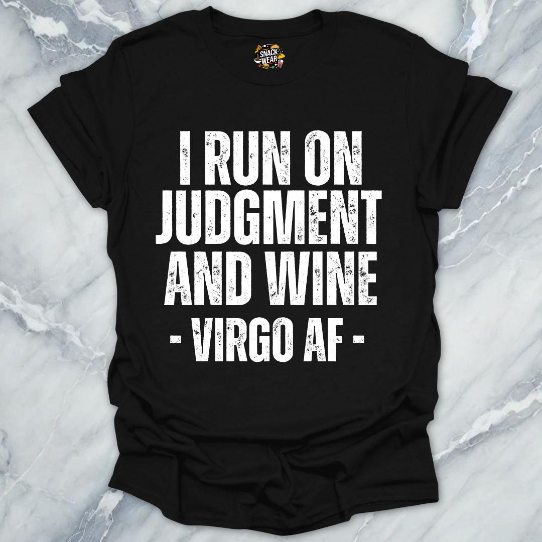 Judgment And Wine Virgo T-Shirt