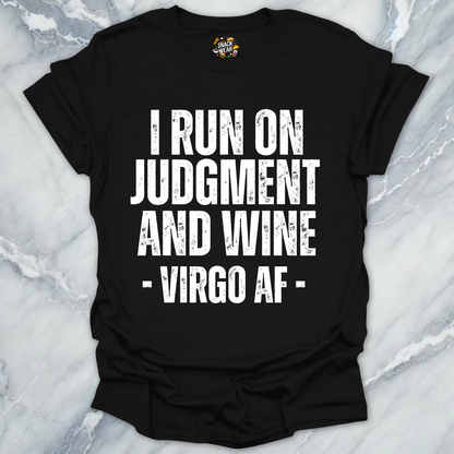 Judgment And Wine Virgo T-Shirt