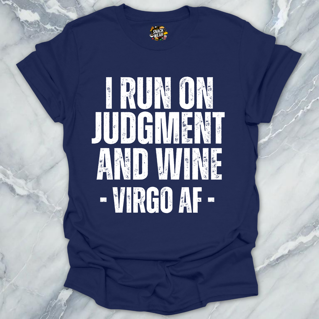 Judgment And Wine Virgo T-Shirt