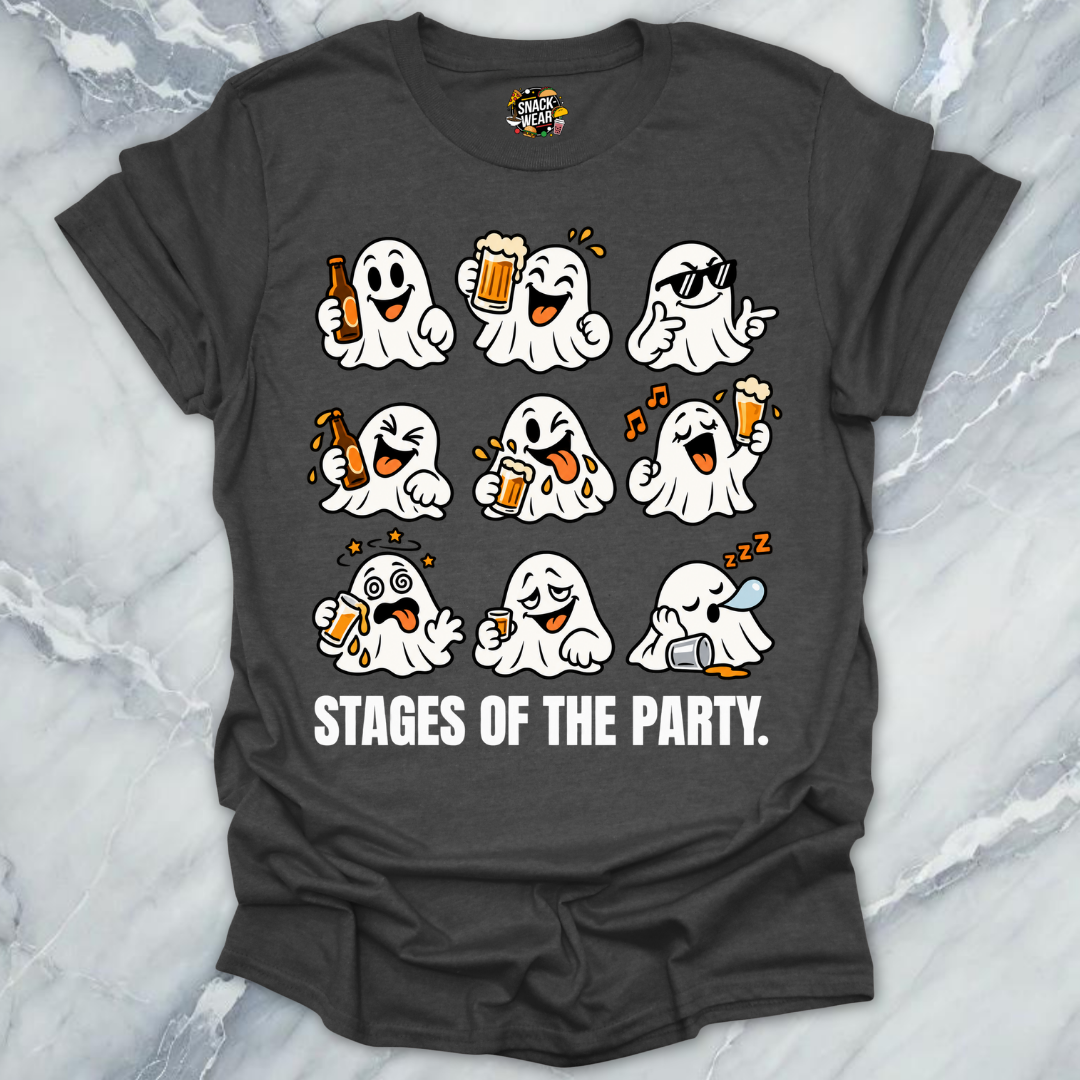 Stages Of The Party T-Shirt