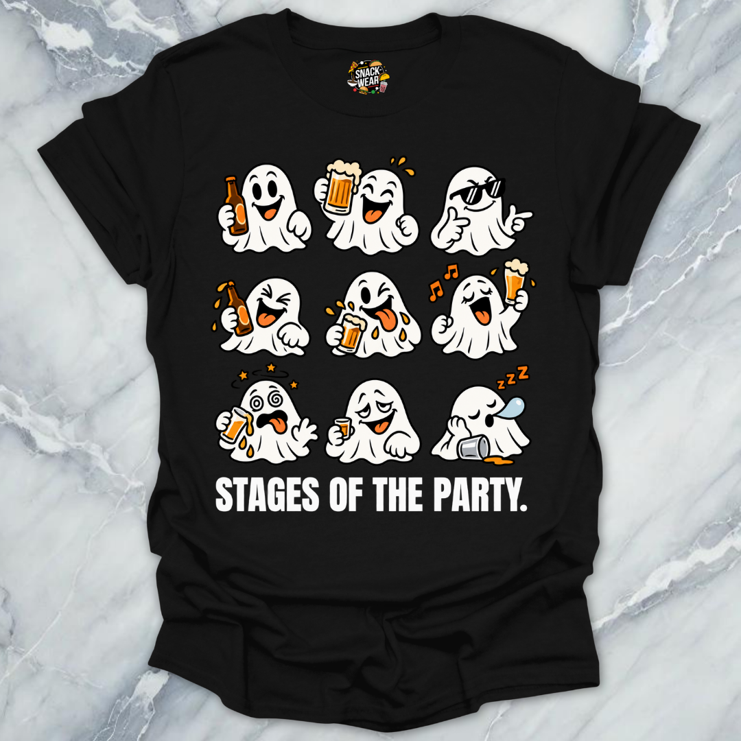Stages Of The Party T-Shirt