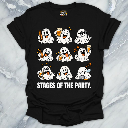 Stages Of The Party T-Shirt