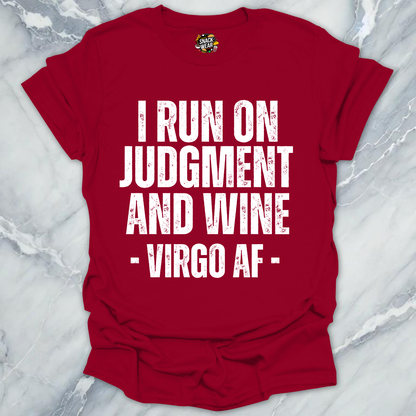 Judgment And Wine Virgo T-Shirt
