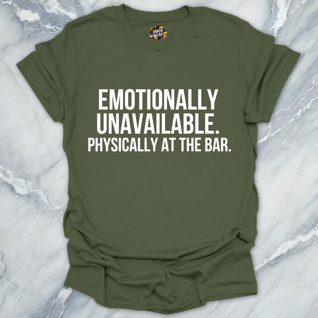 Emotionally Unavailable Bar T-Shirt