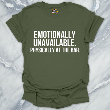 Emotionally Unavailable Bar T-Shirt