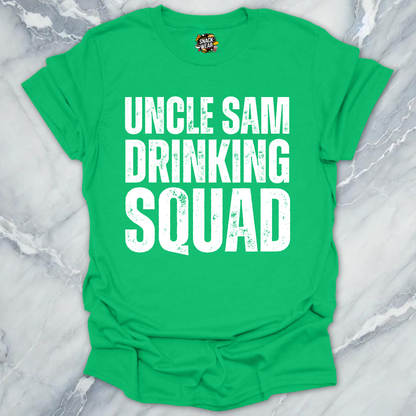 Uncle Sam Drinking Squad T-Shirt