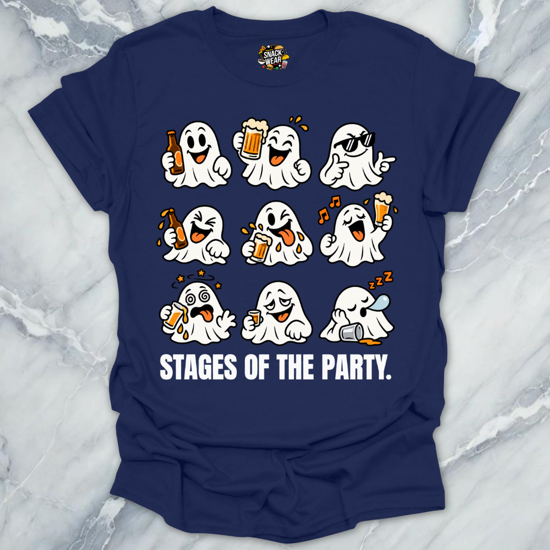 Stages Of The Party T-Shirt