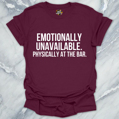 Emotionally Unavailable Bar T-Shirt