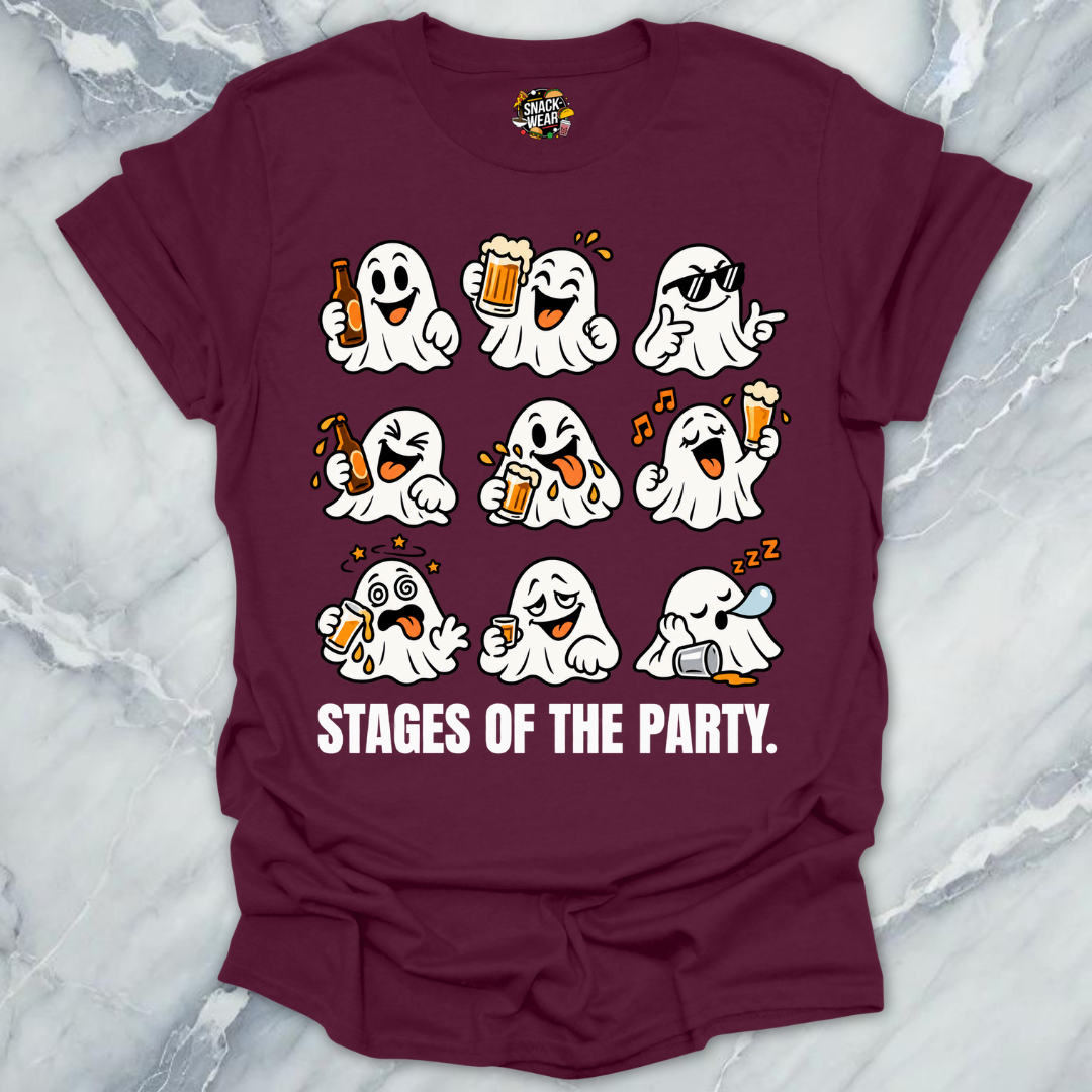 Stages Of The Party T-Shirt