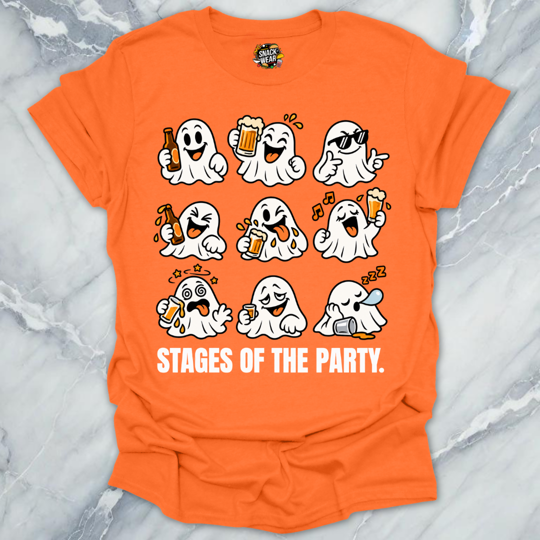 Stages Of The Party T-Shirt