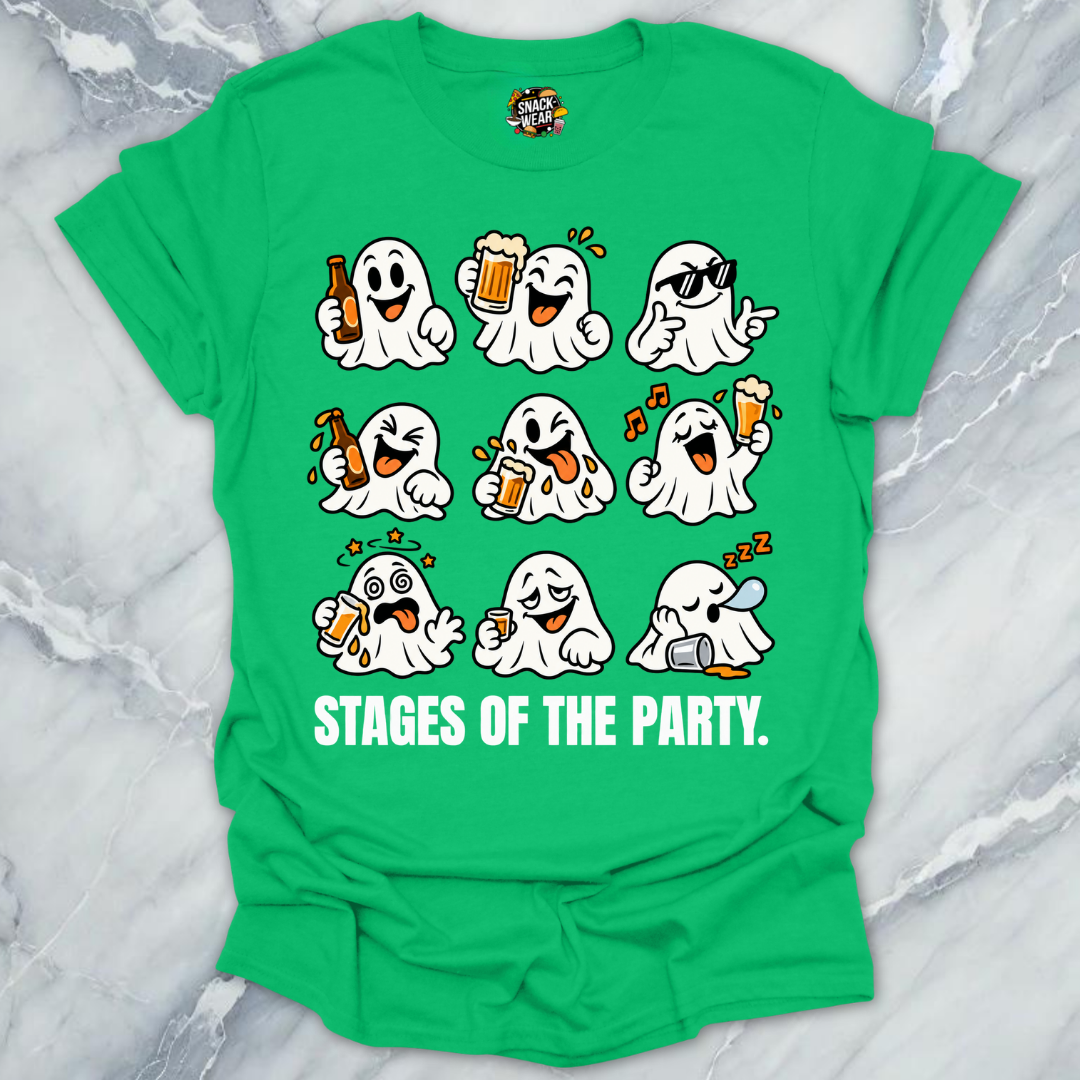 Stages Of The Party T-Shirt