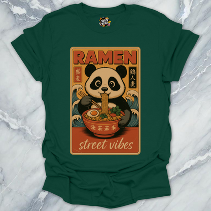 Vintage Japanese Ramen Panda T-Shirt