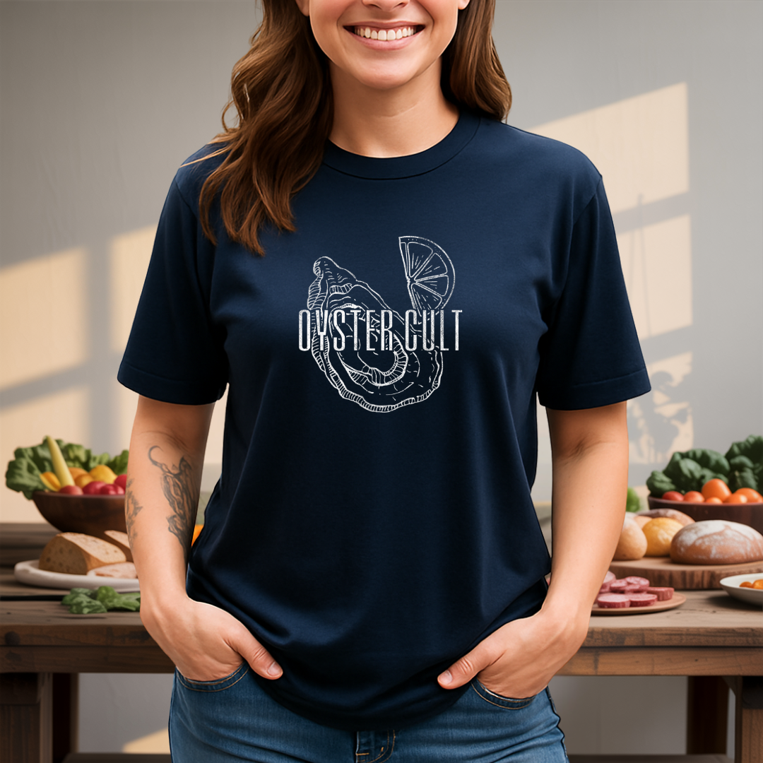 Oyster Cult - Line Art Style T-Shirt