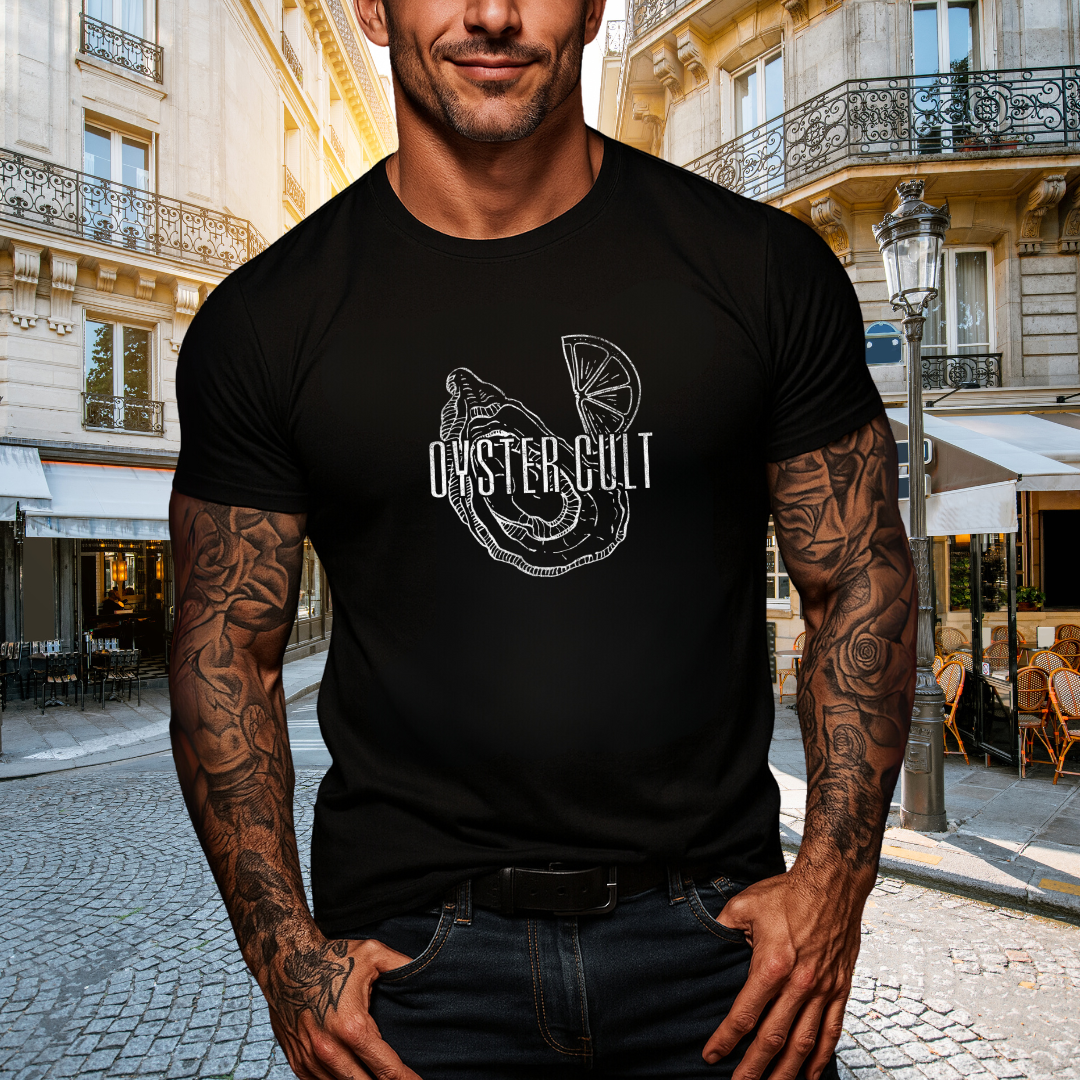 Oyster Cult - Line Art Style T-Shirt