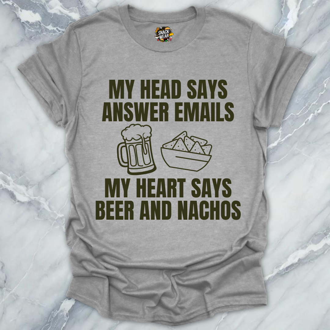 Office Beer And Nachos T-Shirt