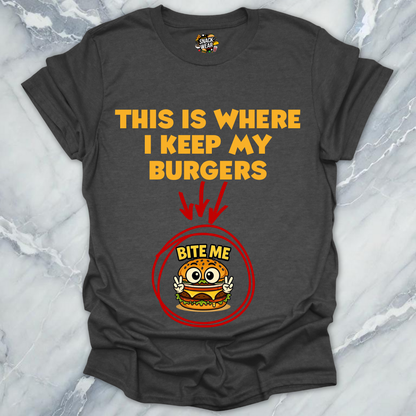 Keep My Burgers T-Shirt
