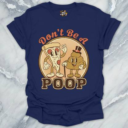 Retro Pizza Poop T-Shirt