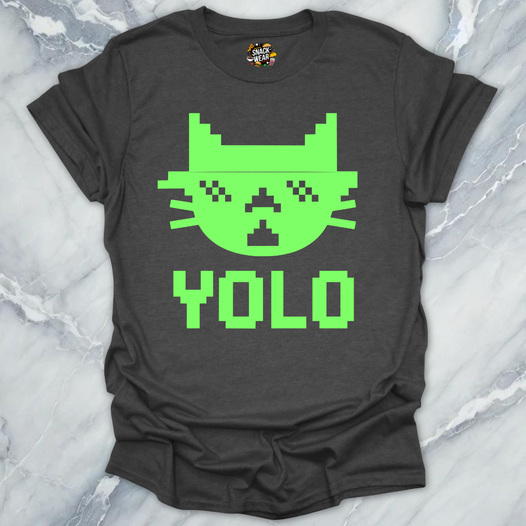 YOLO Bites Cat Pixel