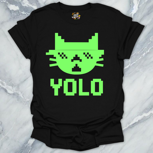 YOLO Bites Cat Pixel