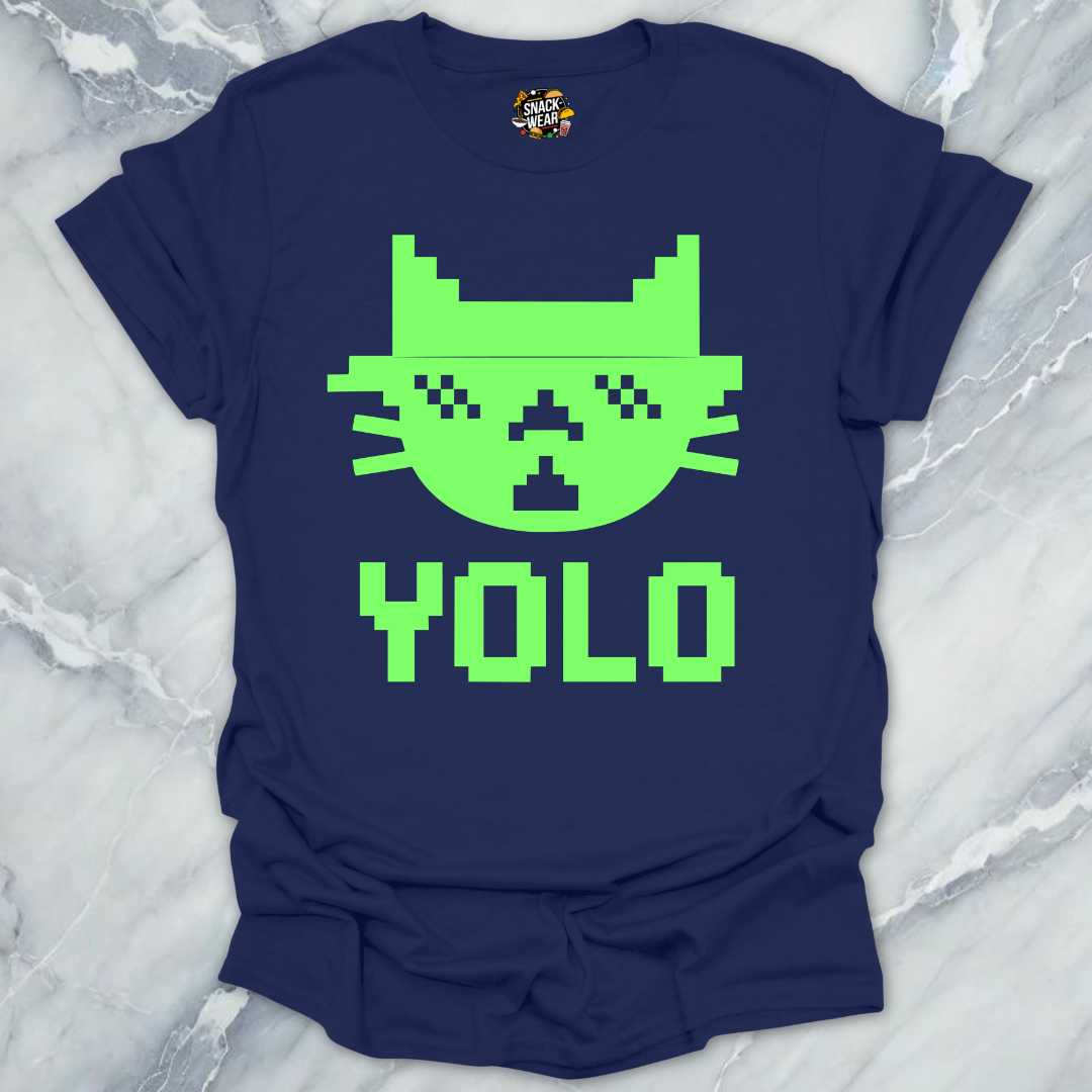 YOLO Bites Cat Pixel