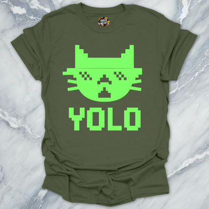 YOLO Bites Cat Pixel