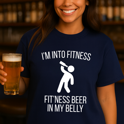 Fitness Beer Belly T-Shirt