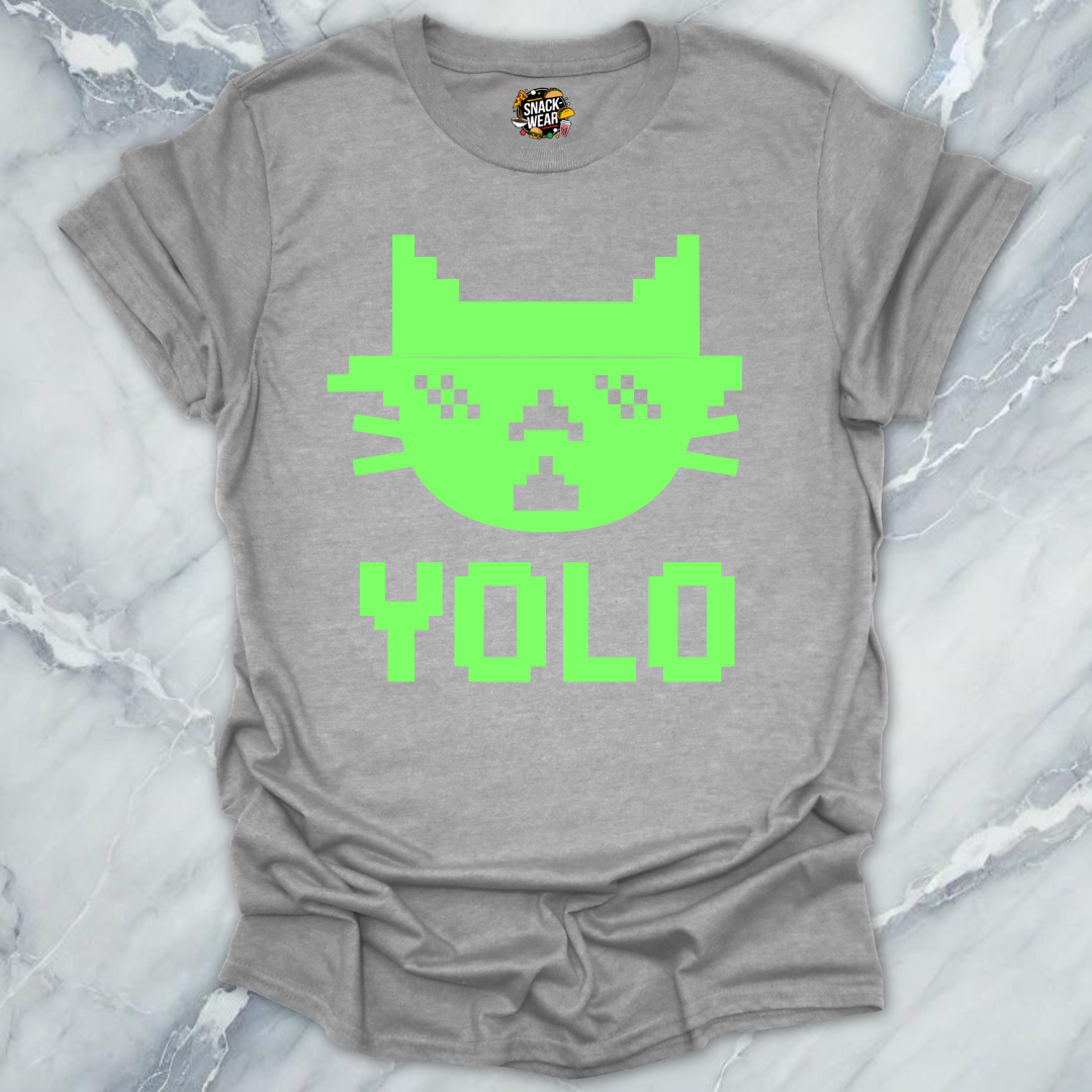 YOLO Bites Cat Pixel