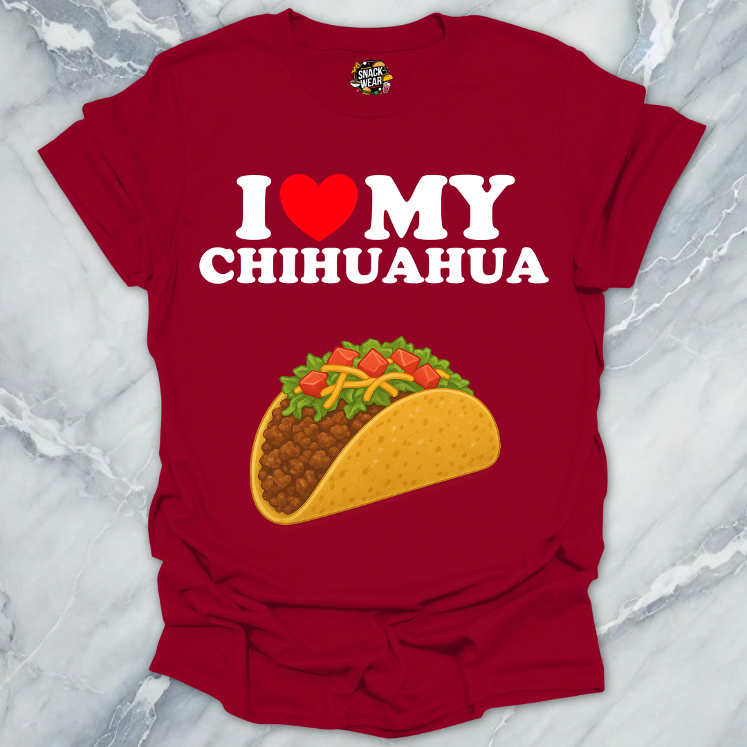 I Love My Chihuahua T-Shirt