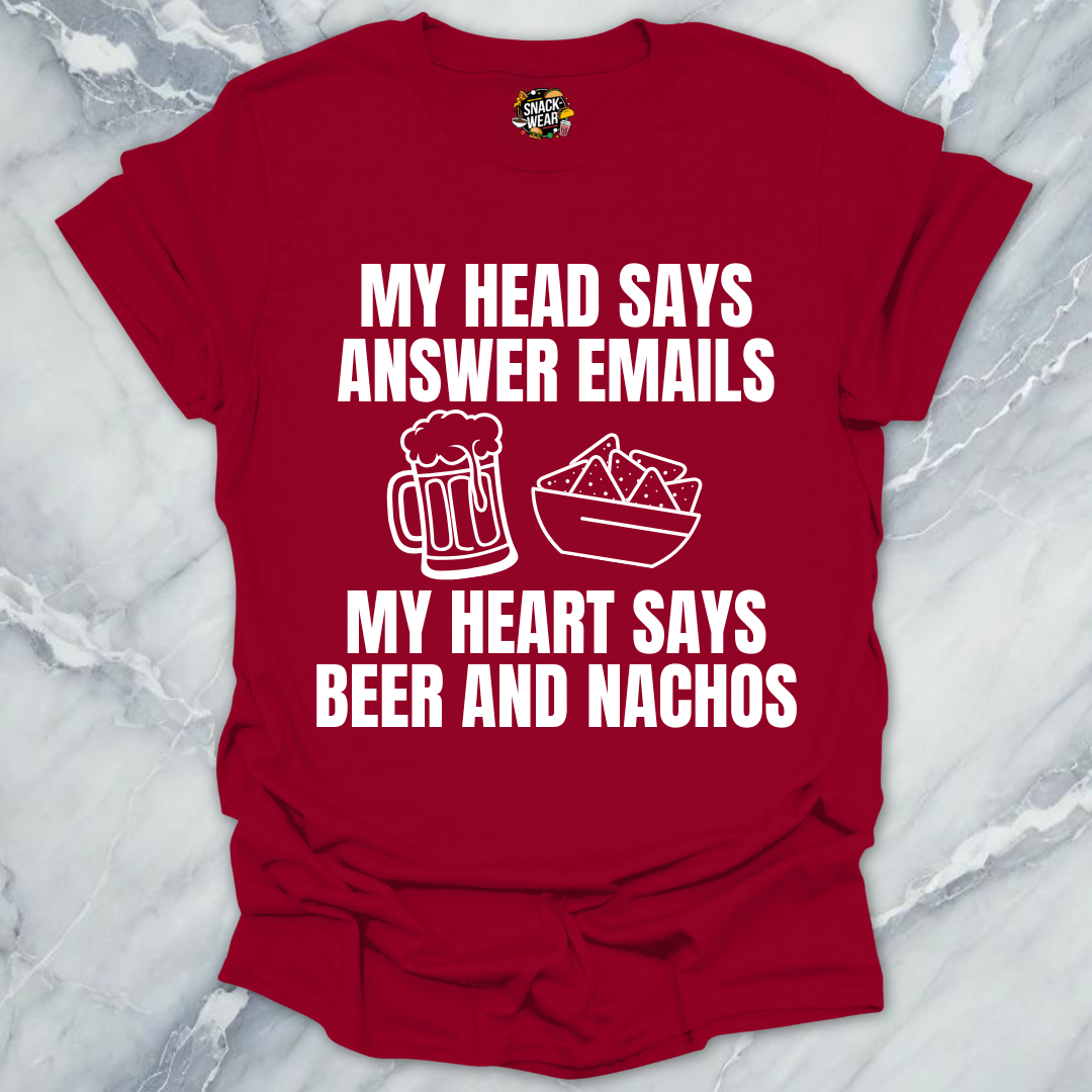 Office Beer And Nachos T-Shirt