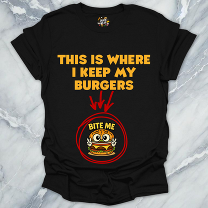 Keep My Burgers T-Shirt