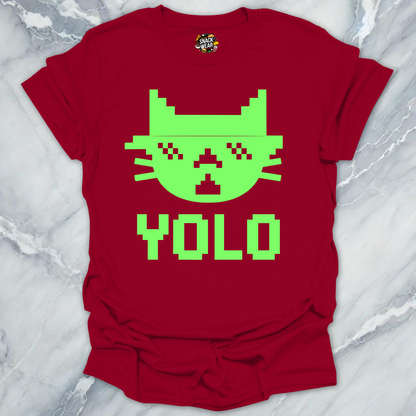 YOLO Bites Cat Pixel