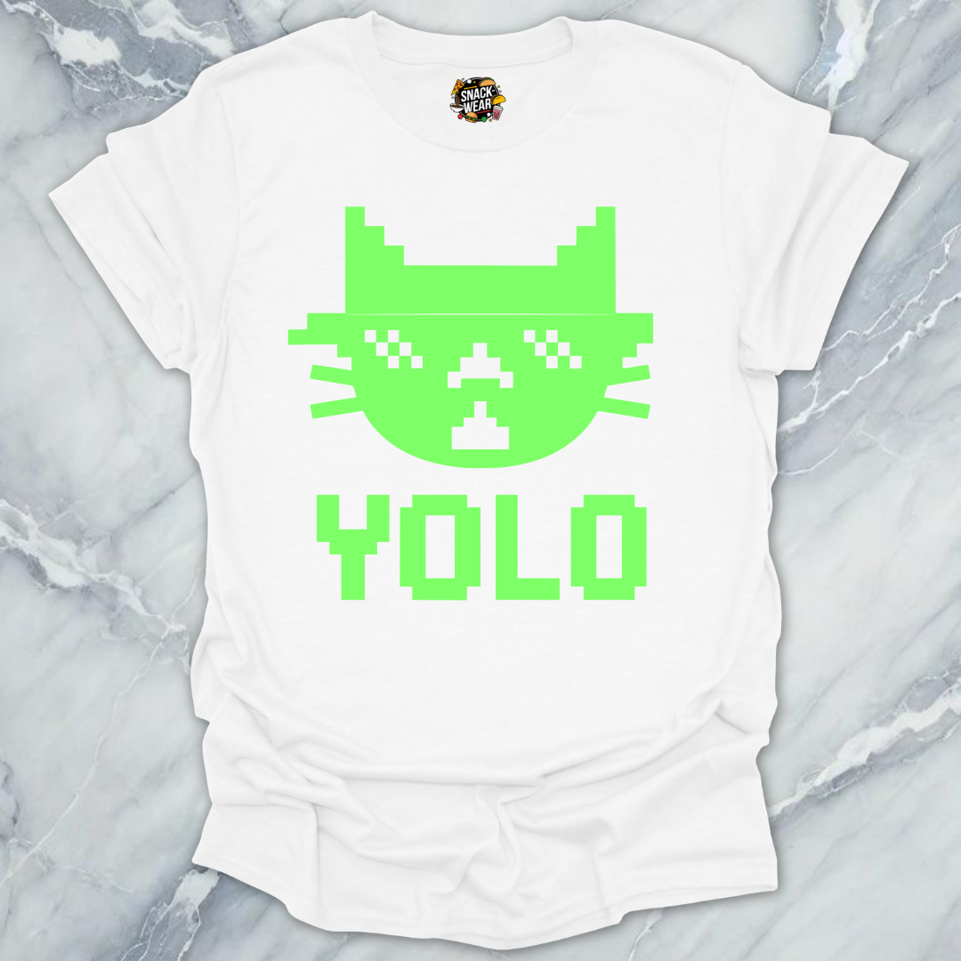 YOLO Bites Cat Pixel
