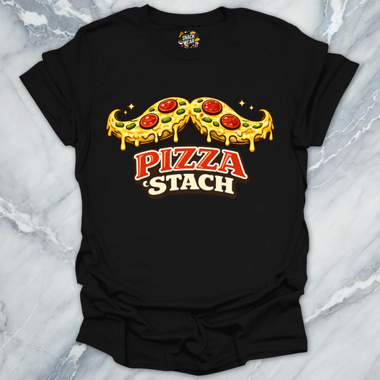 Pizza 'Stach Mustache T-Shirt