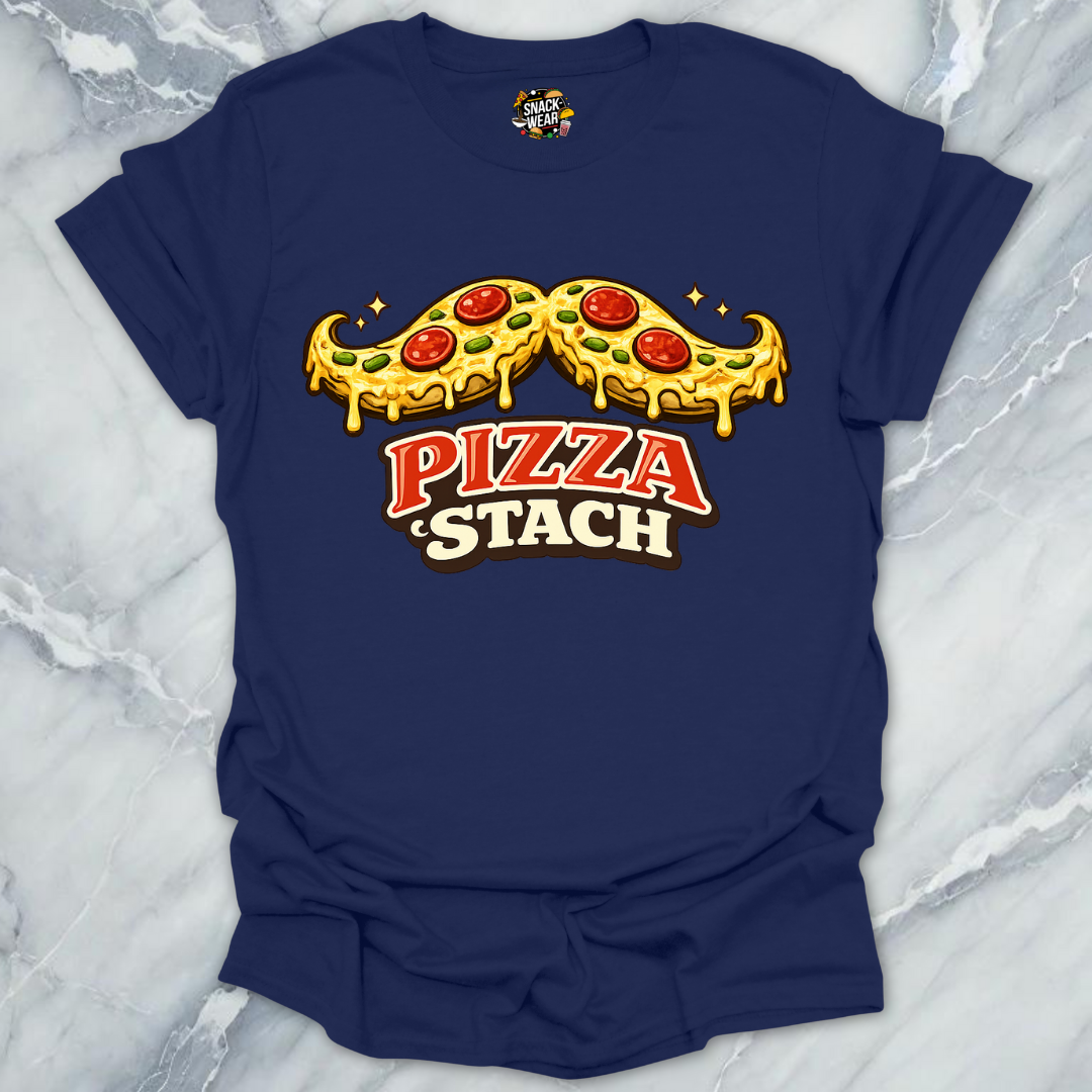 Pizza 'Stach Mustache T-Shirt
