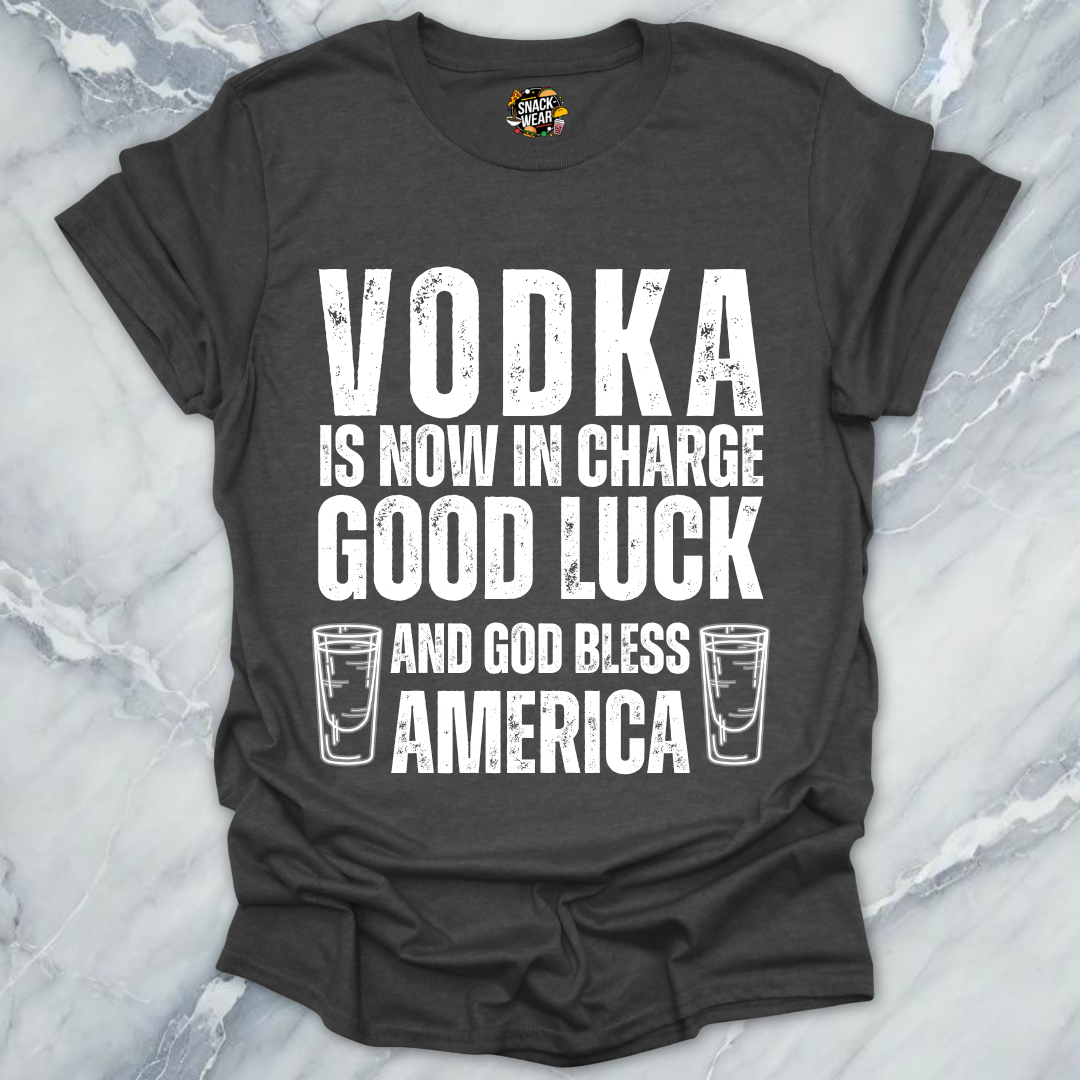 Vodka In Charge And USA T-Shirt