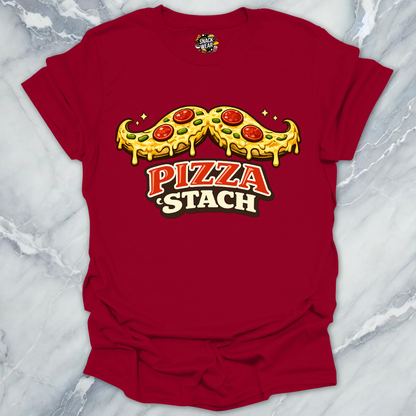 Pizza 'Stach Mustache T-Shirt