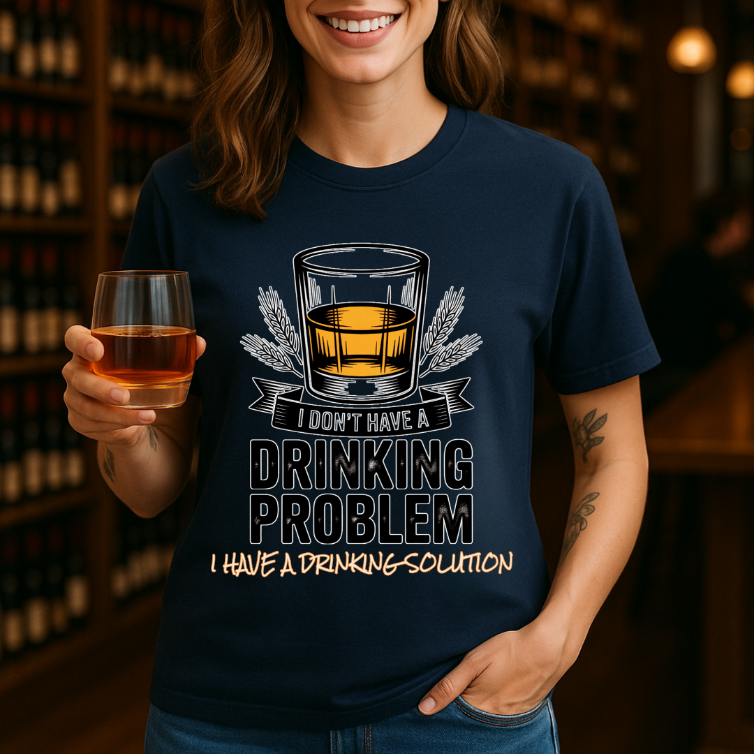 Drinking Solution Whiskey T-Shirt