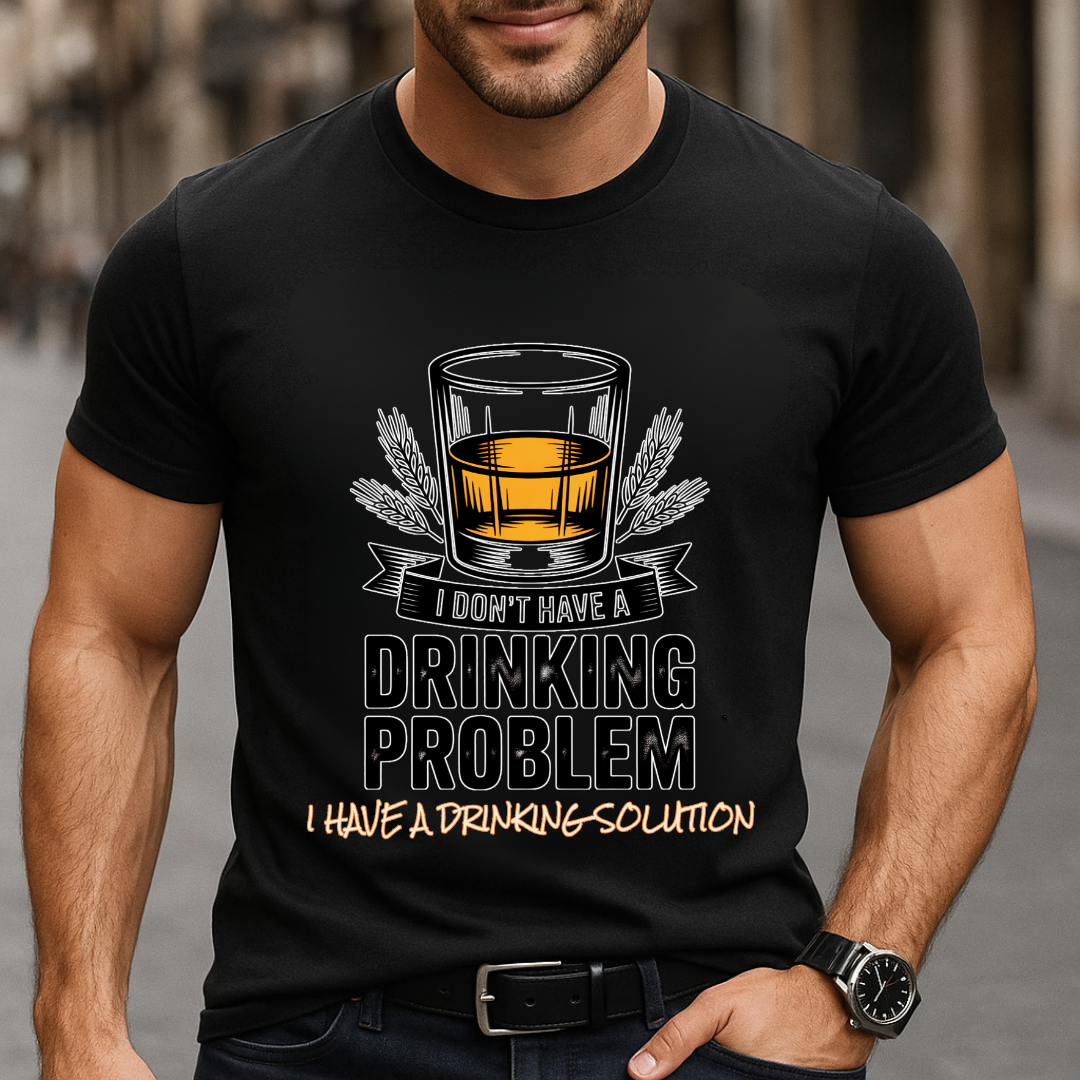Drinking Solution Whiskey T-Shirt