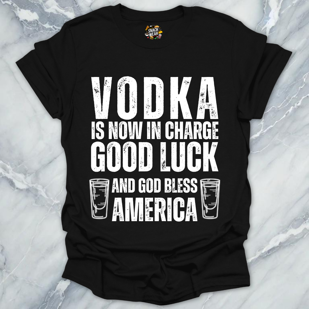 Vodka In Charge And USA T-Shirt