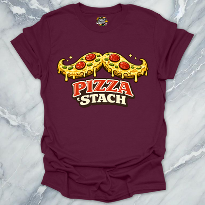 Pizza 'Stach Mustache T-Shirt