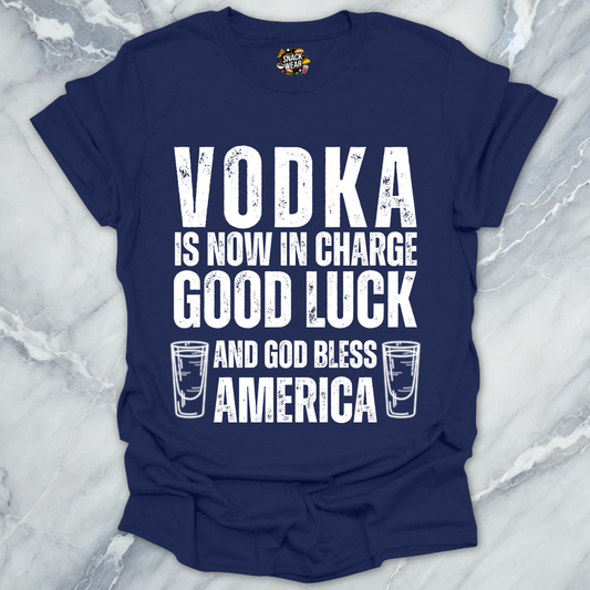 Vodka In Charge And USA T-Shirt