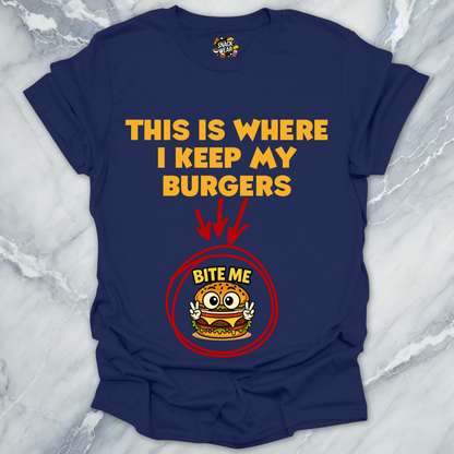 Keep My Burgers T-Shirt