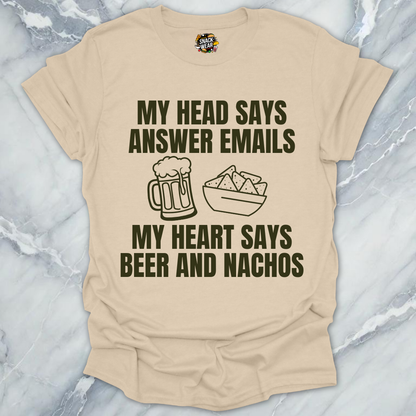 Office Beer And Nachos T-Shirt