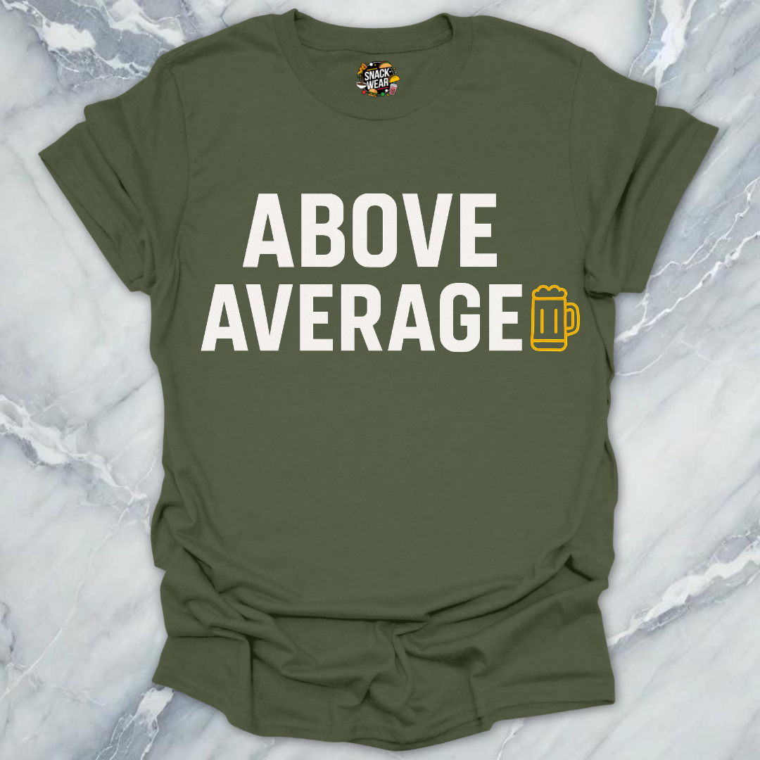 Above Average Beer T-Shirt