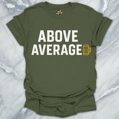 Above Average Beer T-Shirt