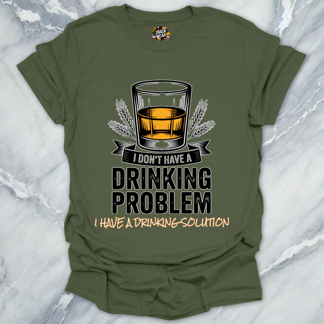 Drinking Solution Whiskey T-Shirt